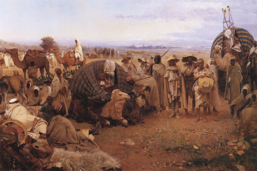 The Halt of the Caravan